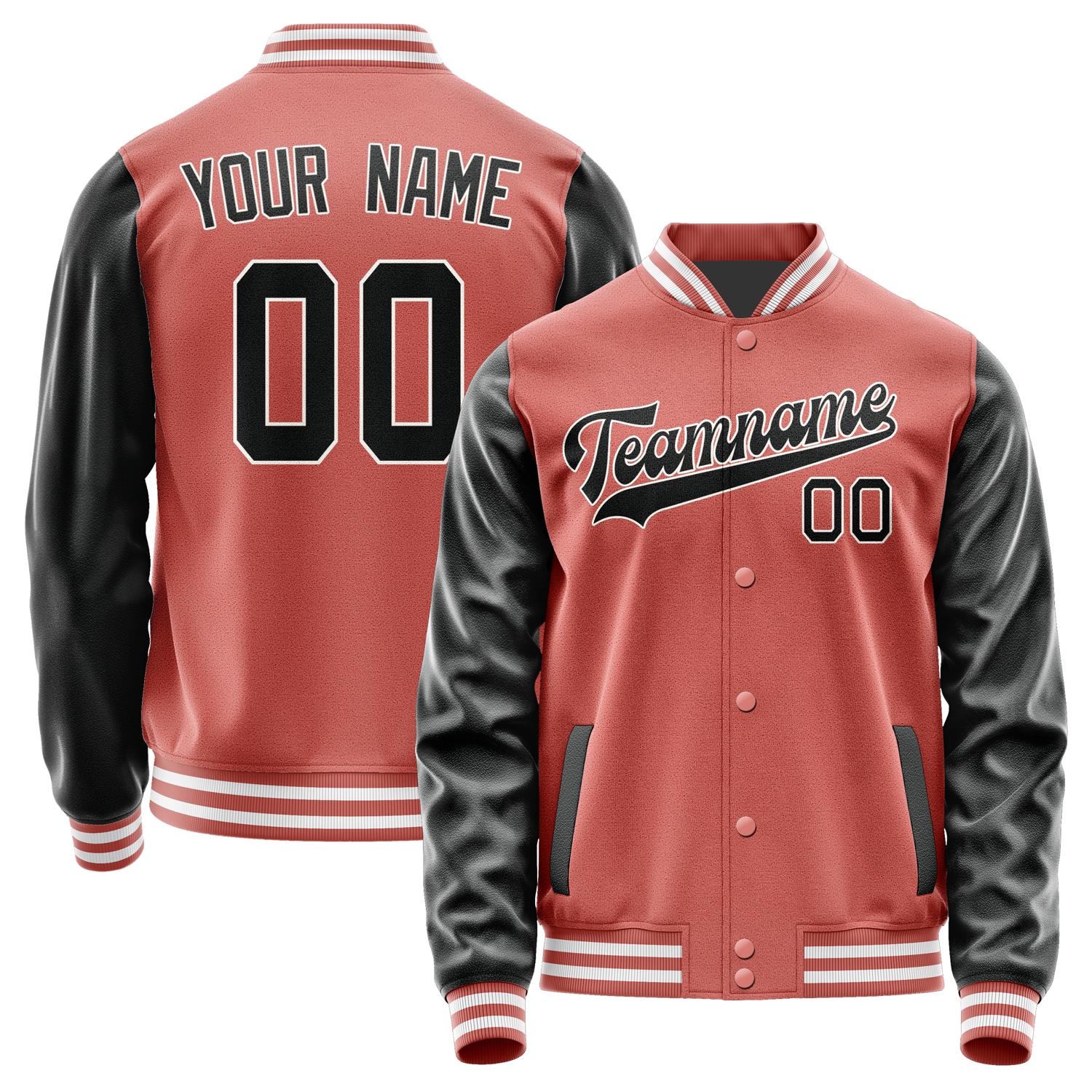 Custom Copper Rose Black Jacket JA2929172918B31817