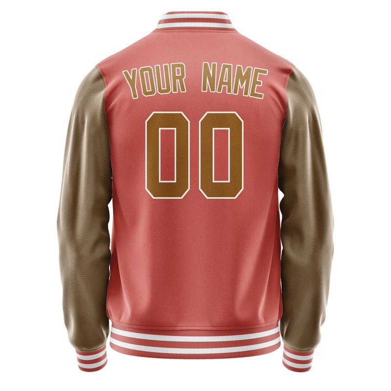 Custom Copper Rose Khaki Jacket JA2929222918B31822