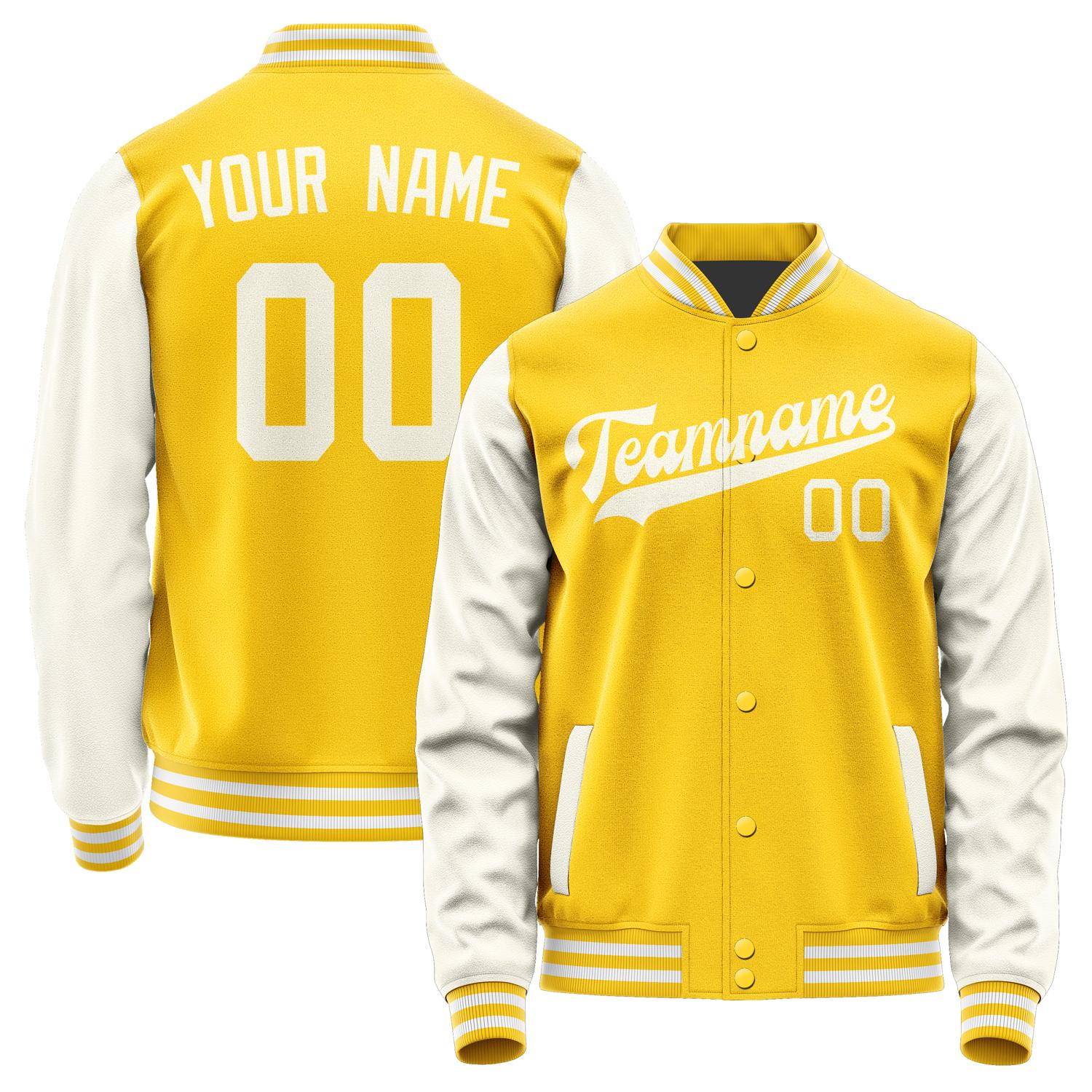 Custom Gold Cream Jacket JA3030033018B31803