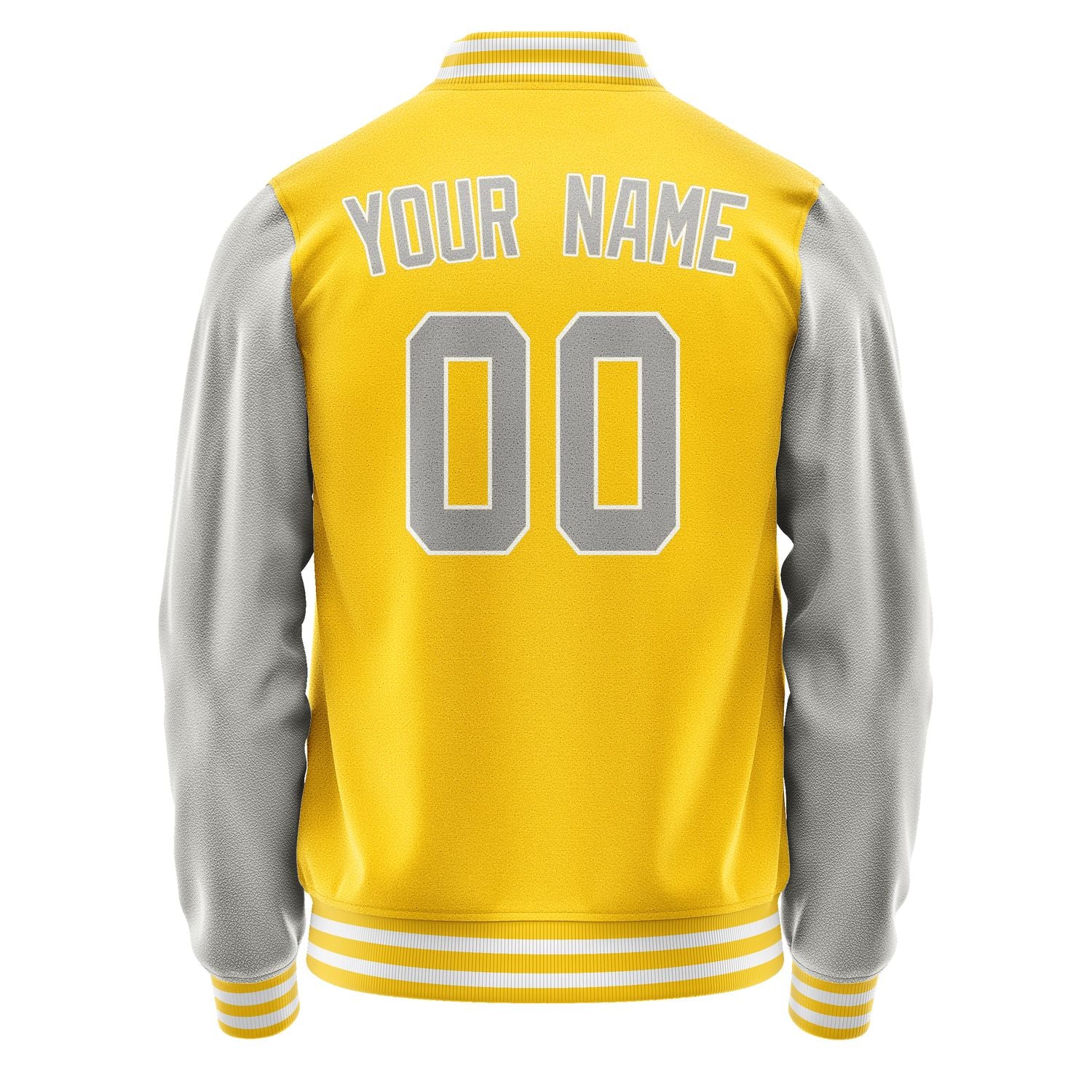 Custom Gold Gray Jacket JA3030043018B31804