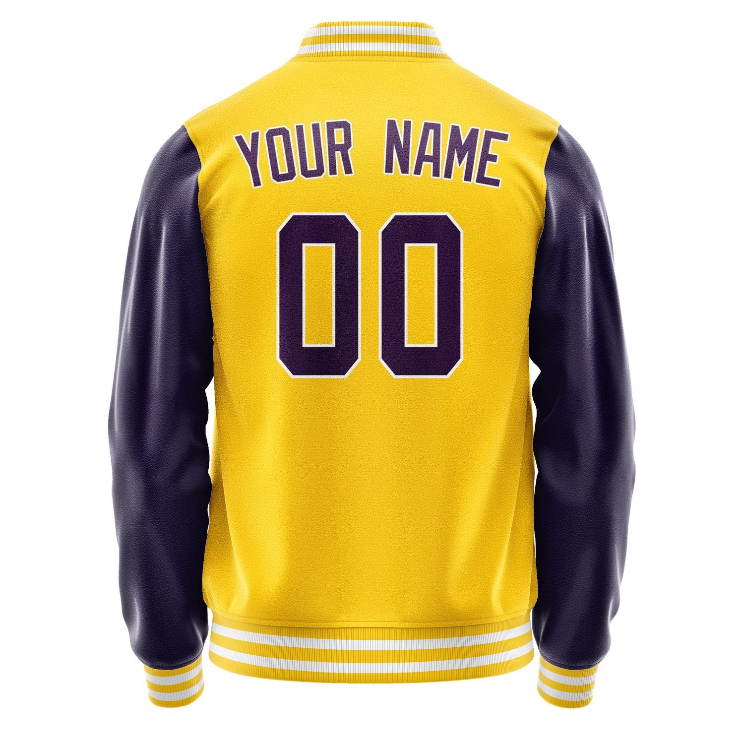 Custom Gold Purple Jacket JA3030073018B31807