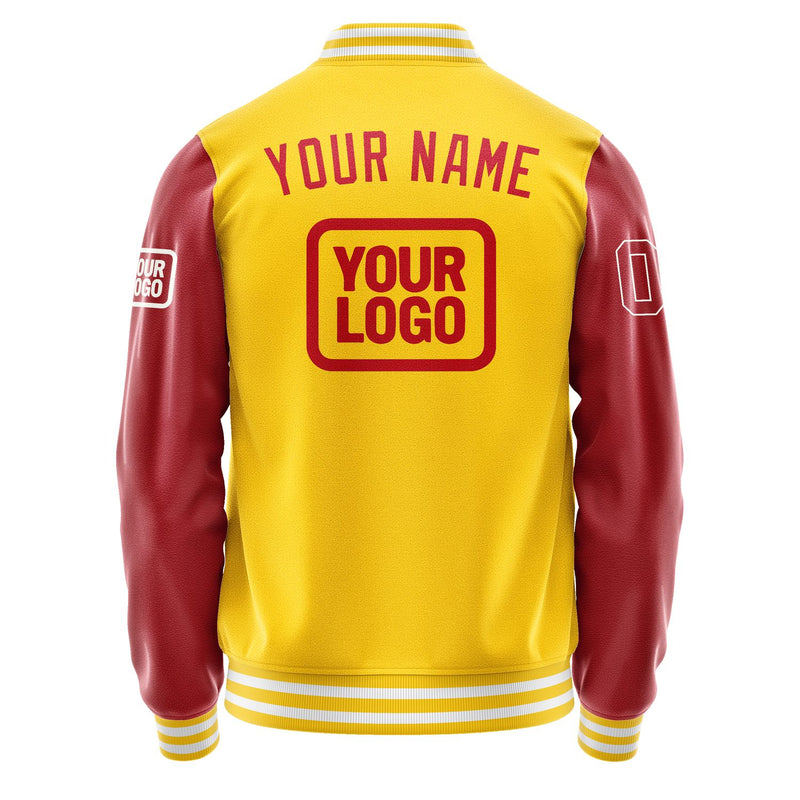Custom Gold Red Jacket JA303014301818141418