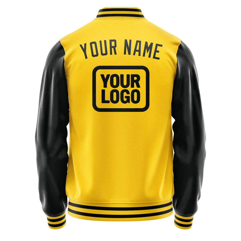 Custom Gold Black Jacket JA303017301717171717