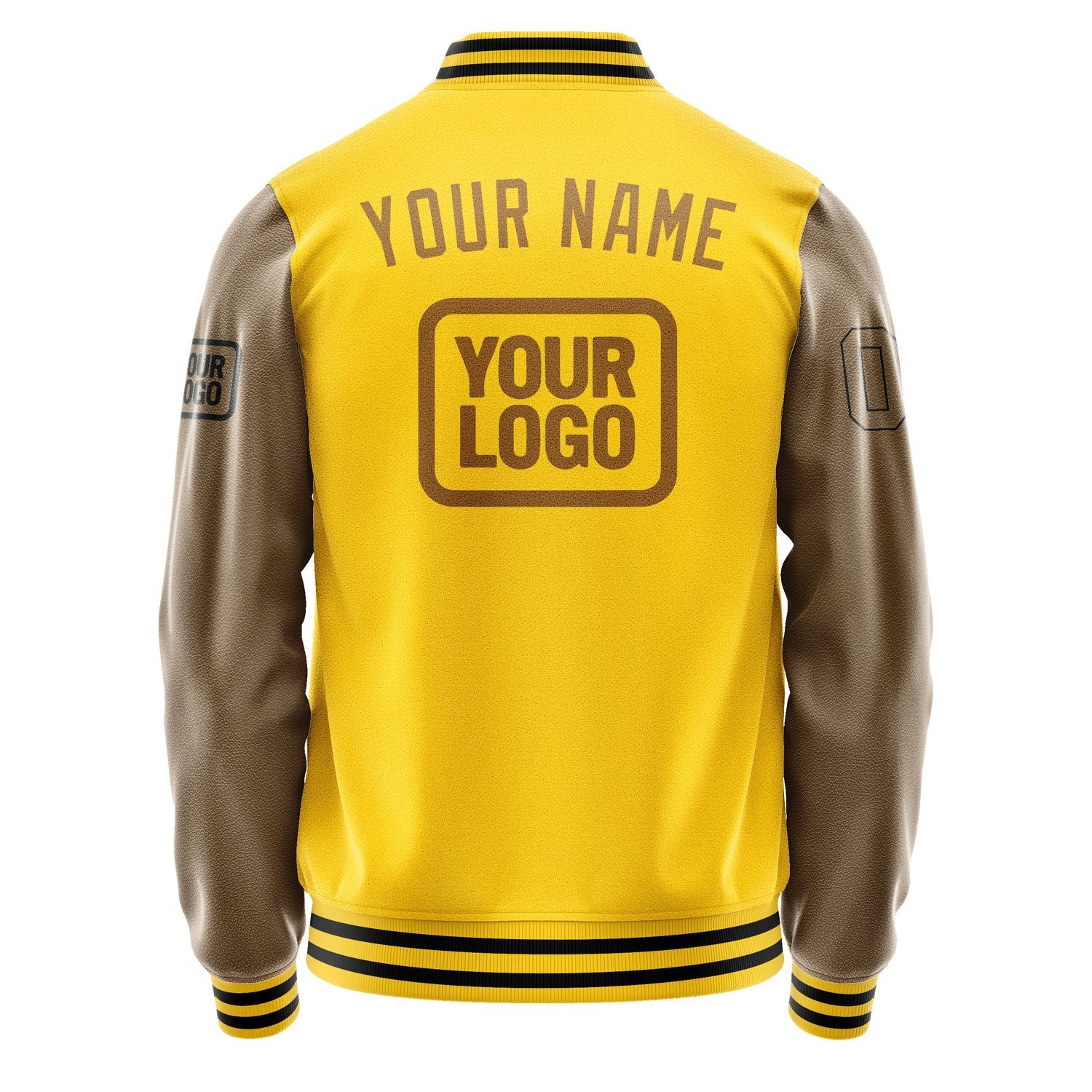 Custom Gold Khaki Jacket JA303022301717222217