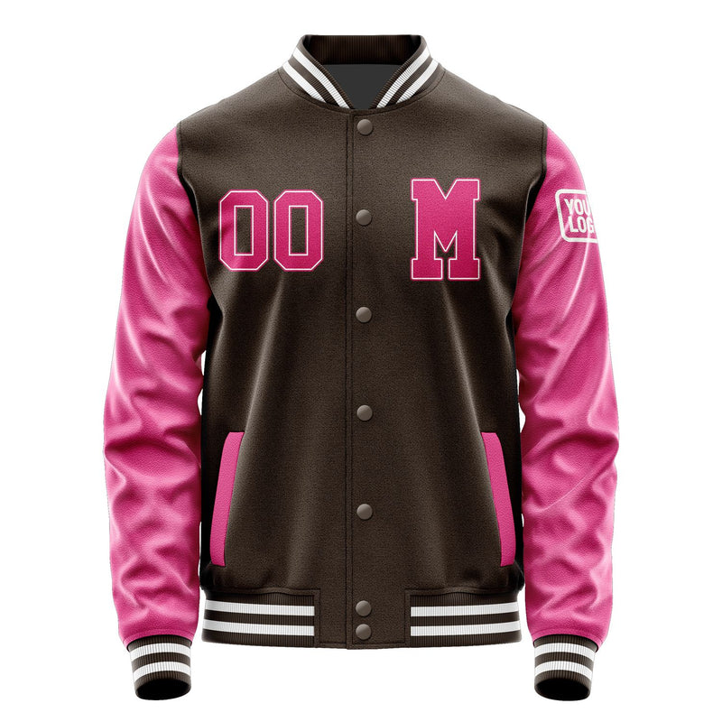 Custom Brown Pink Jacket Jb0101130118131818