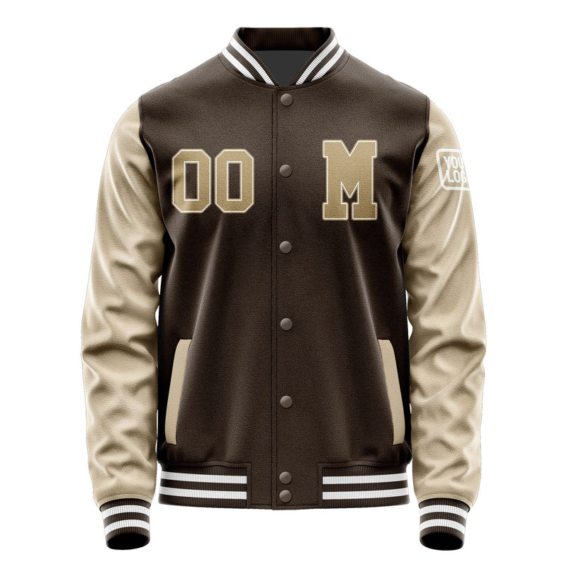 Custom Brown Light Khaki Jacket Jb0101250118251818