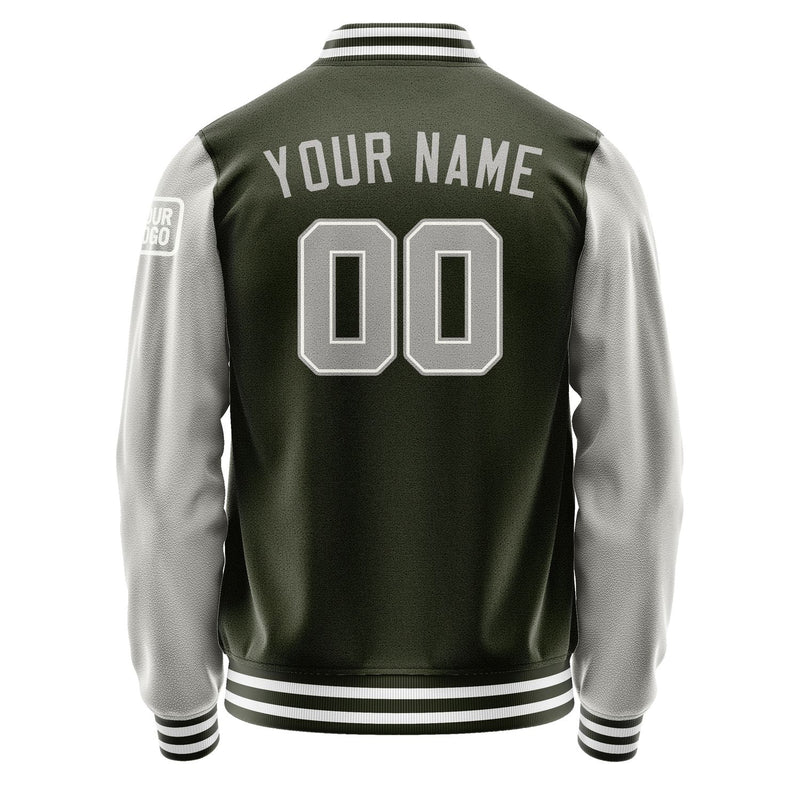 Custom Olive Gray Jacket Jb0202040218041818