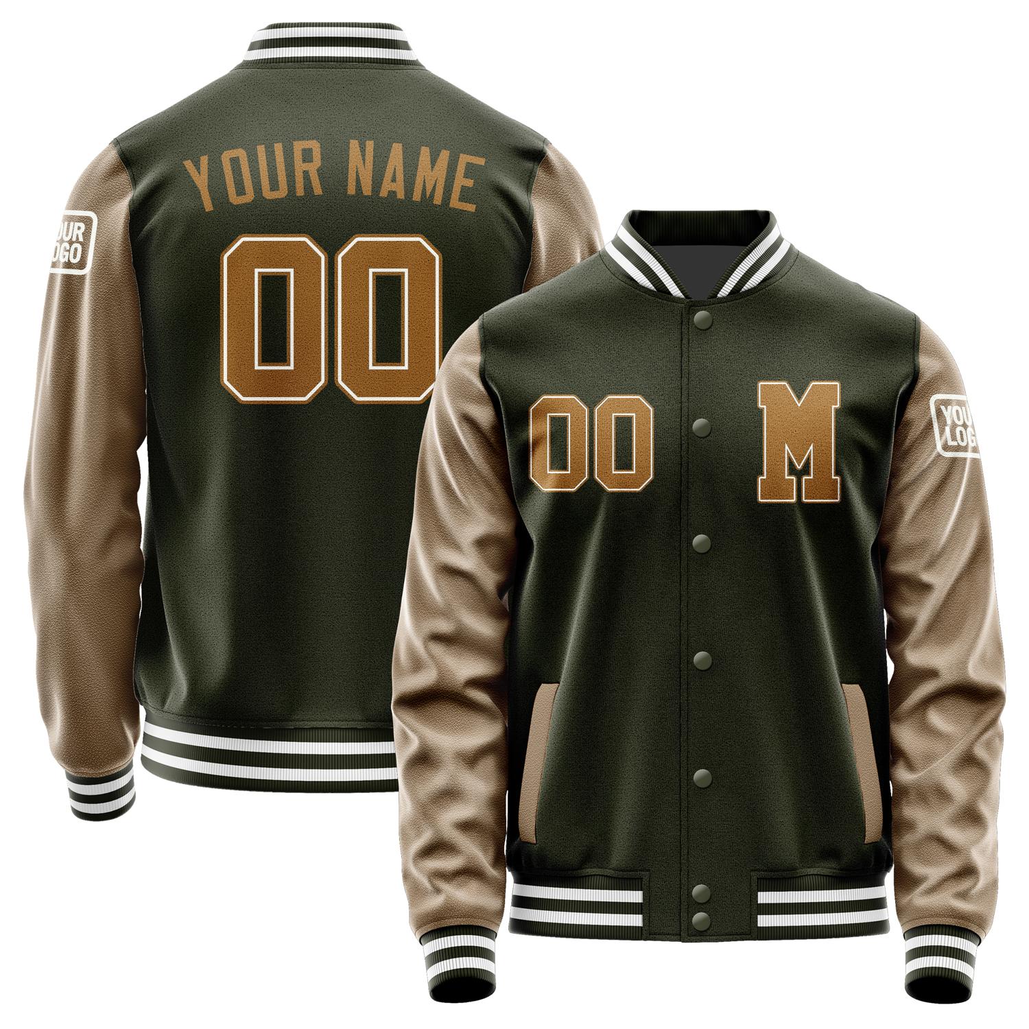 Custom Olive Khaki Jacket Jb0202220218221818