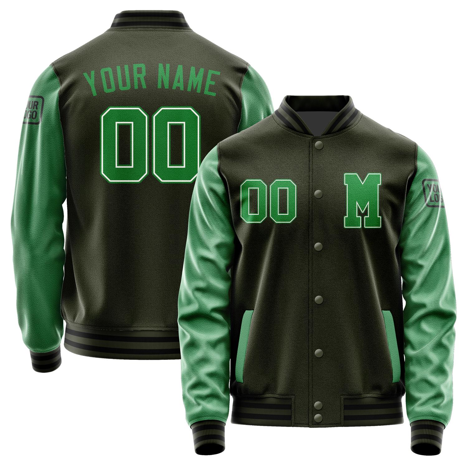 Custom Olive Emerald Green Jacket Jb0202240217241817