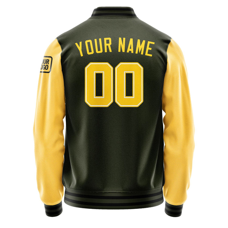 Custom Olive Gold Jacket Jb0202300217301817