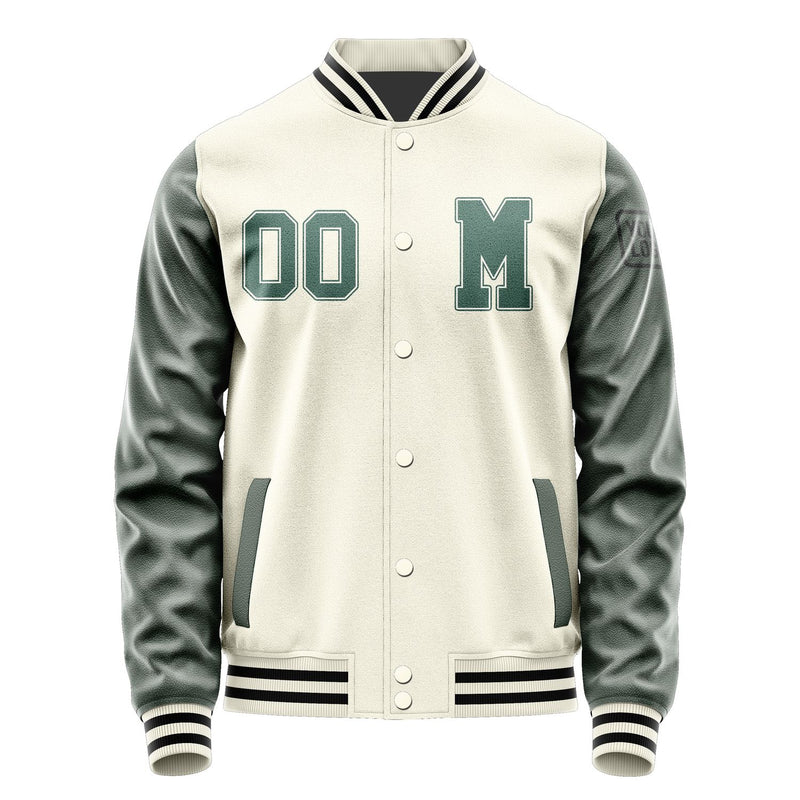 Custom Cream Blue Green Jacket Jb0303270317271817