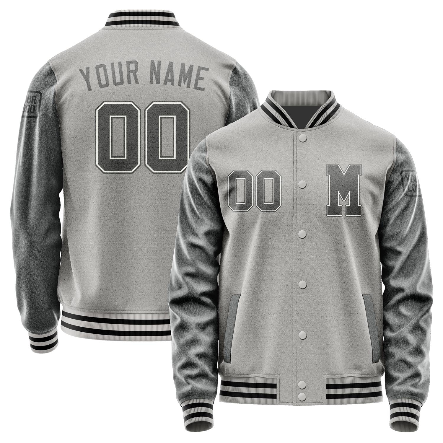 Custom Gray Dark Grey Jacket Jb0404200417201817