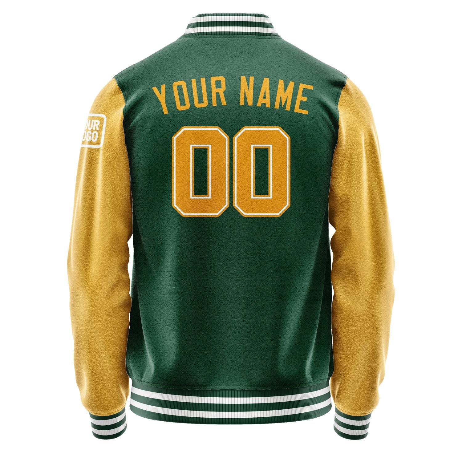 Custom Green Yellow Jacket Jb0505190518191818