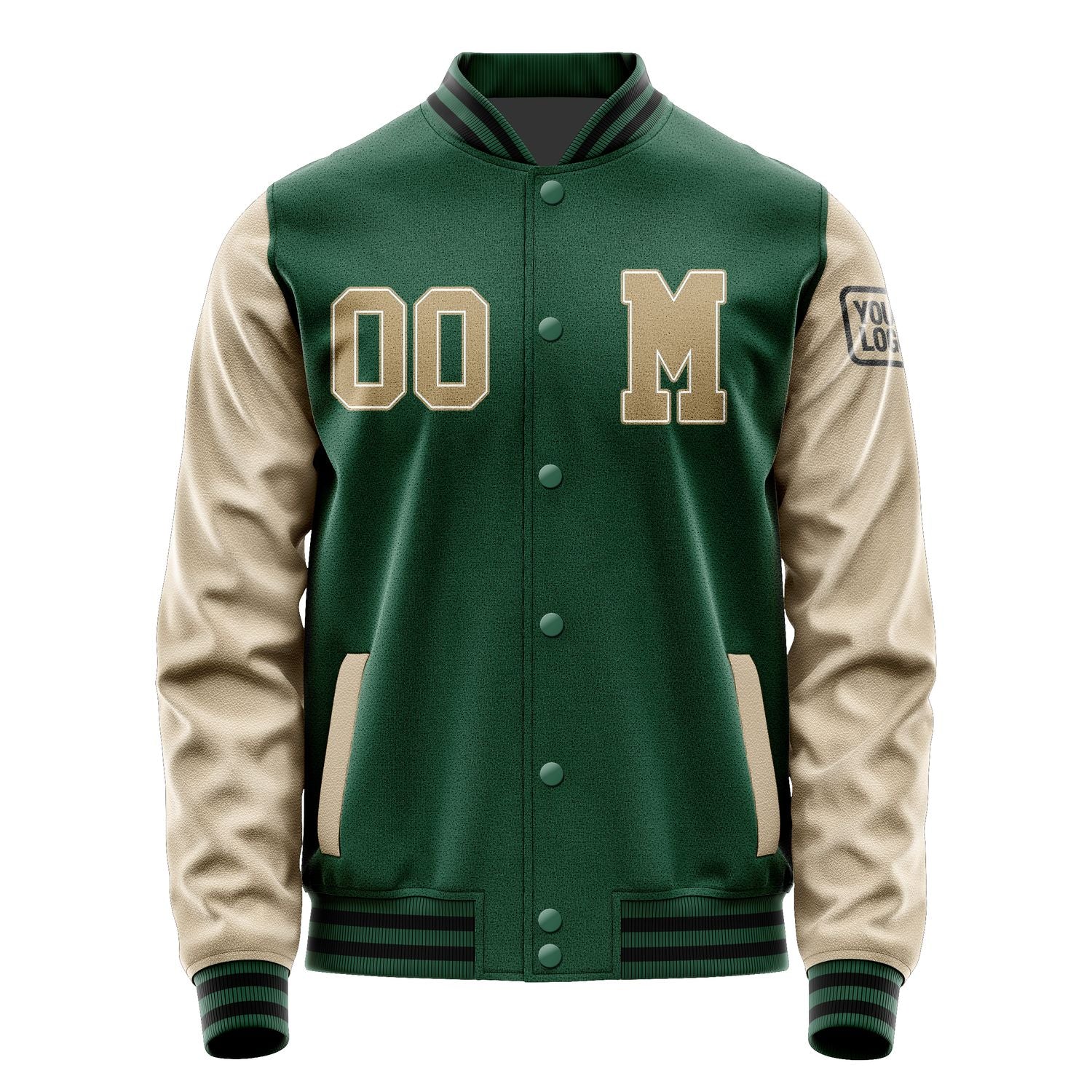 Custom Green Light Khaki Jacket Jb0505250517251817