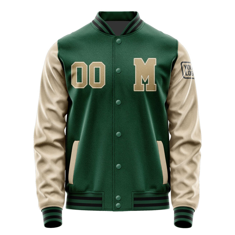 Custom Green Light Khaki Jacket Jb0505250517251817