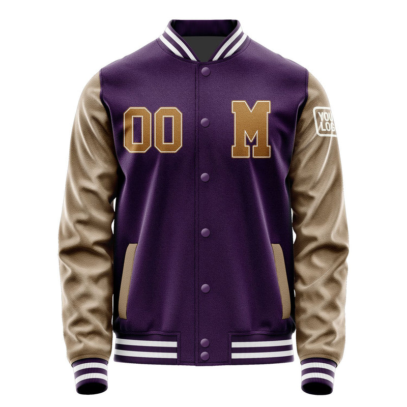 Custom Purple Khaki Jacket Jb0707220718221818