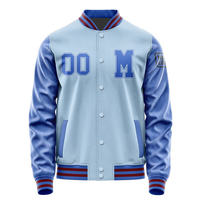 Custom Light Blue Sky Blue Jacket Jb0808090915091817