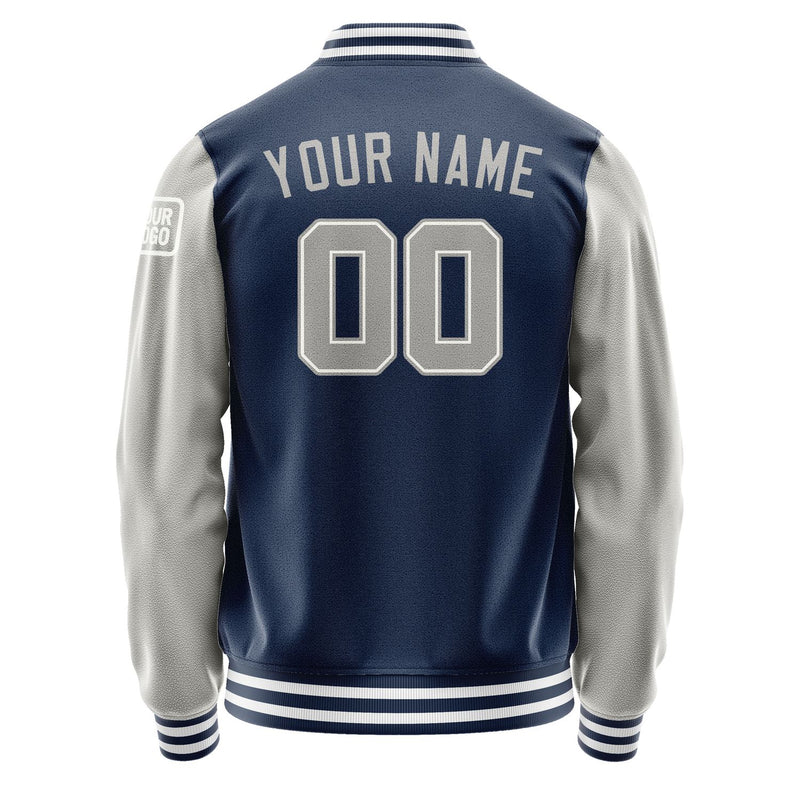 Custom Blue Gray Jacket Jb1010041018041818
