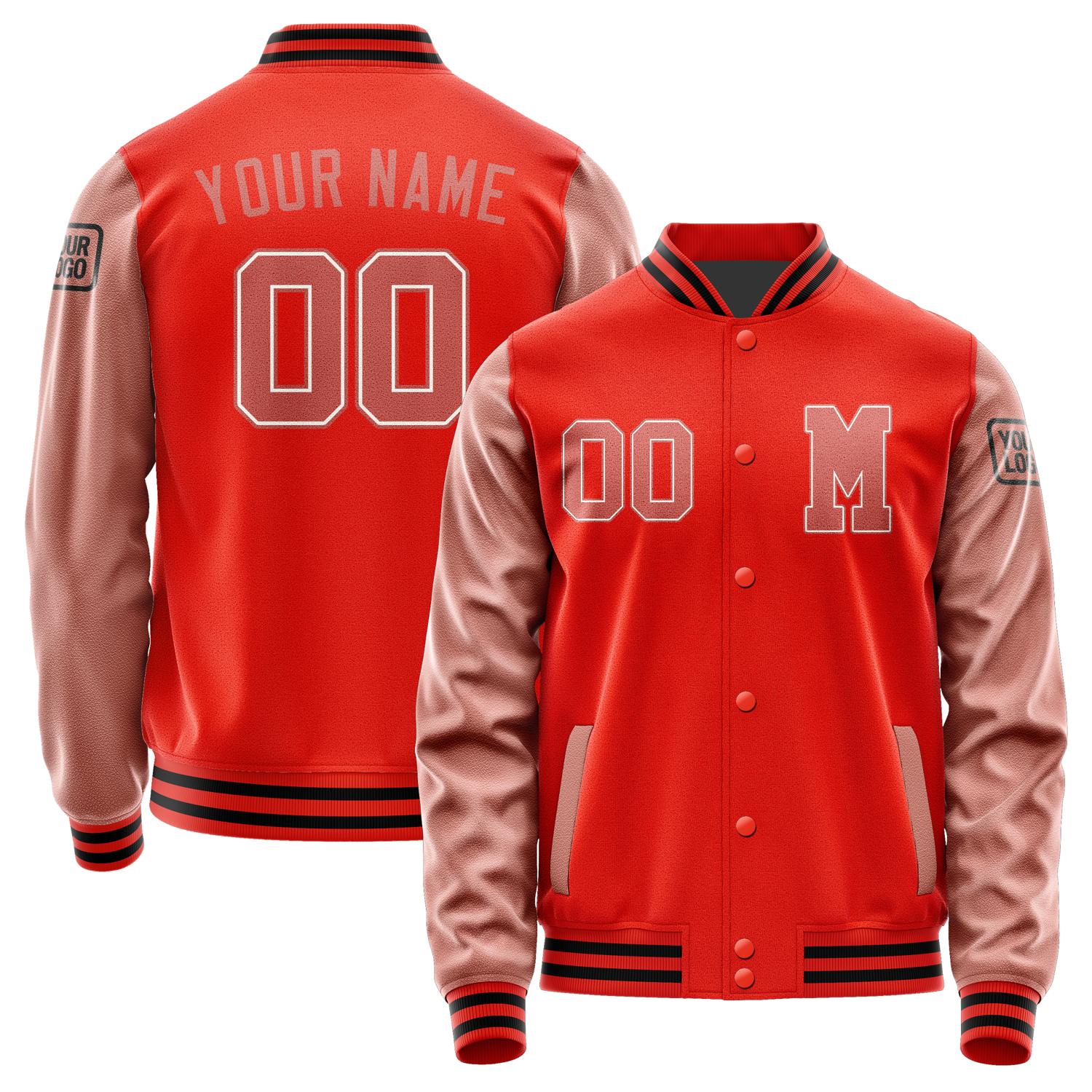 Custom Orange Red Copper Rose Jacket Jb1212291217291817