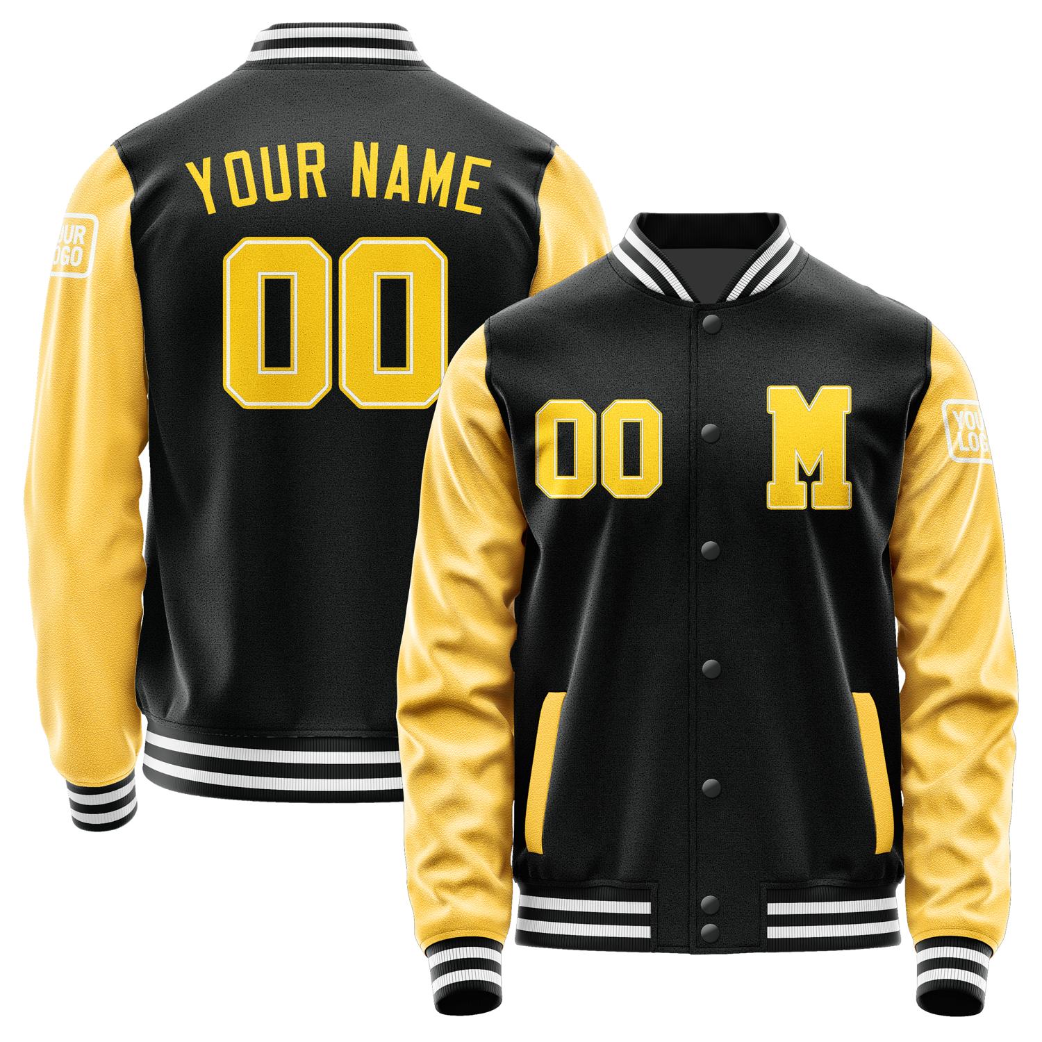 Custom Black Gold Jacket Jb1717301718301818