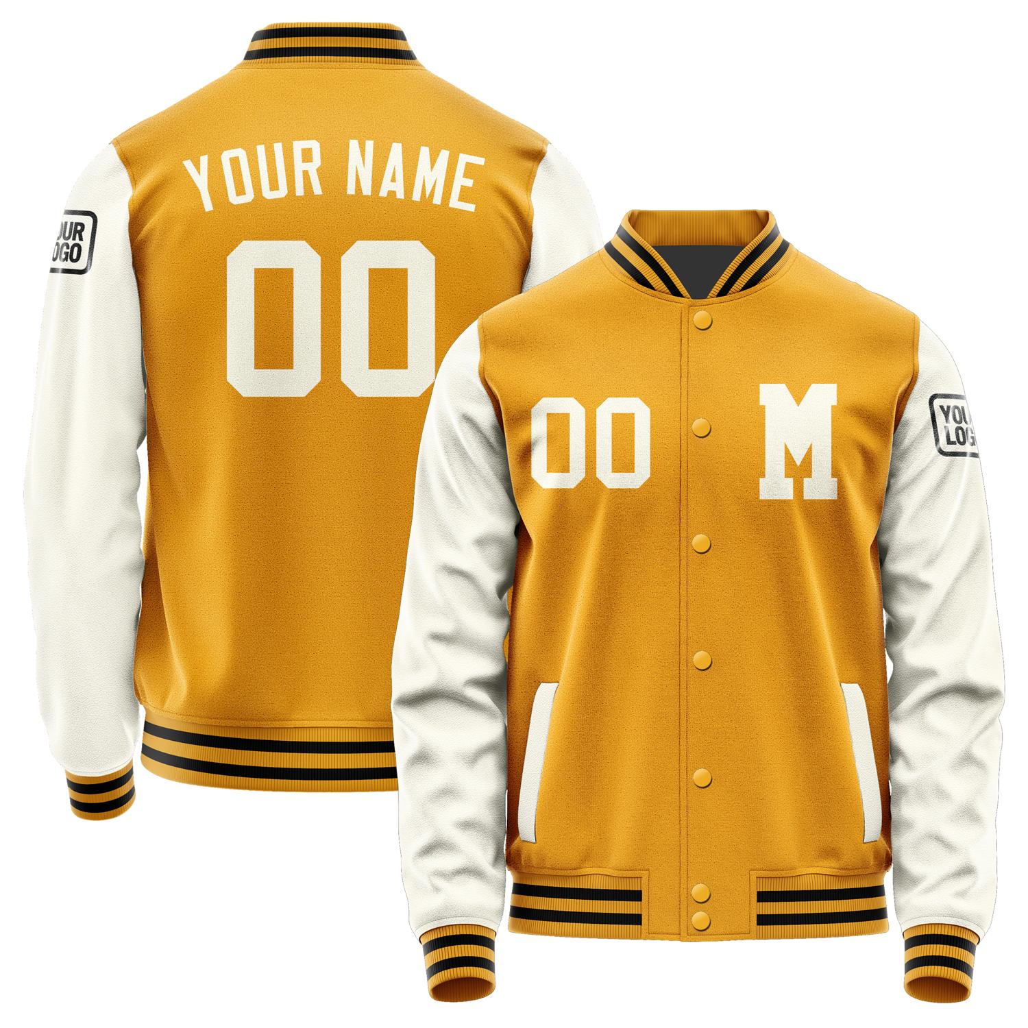 Custom Yellow Cream Jacket Jb1919031917031817