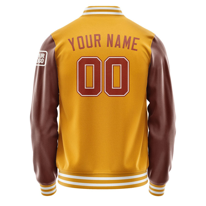 Custom Yellow Coral Red Jacket Jb1919161918161818