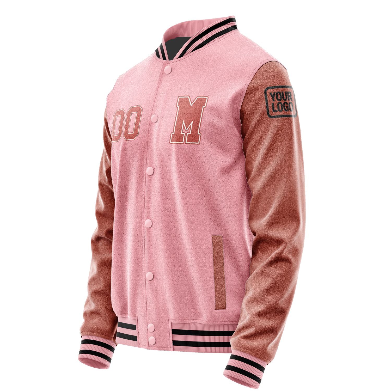Custom Light Pink Copper Rose Jacket Jb2121292117291817