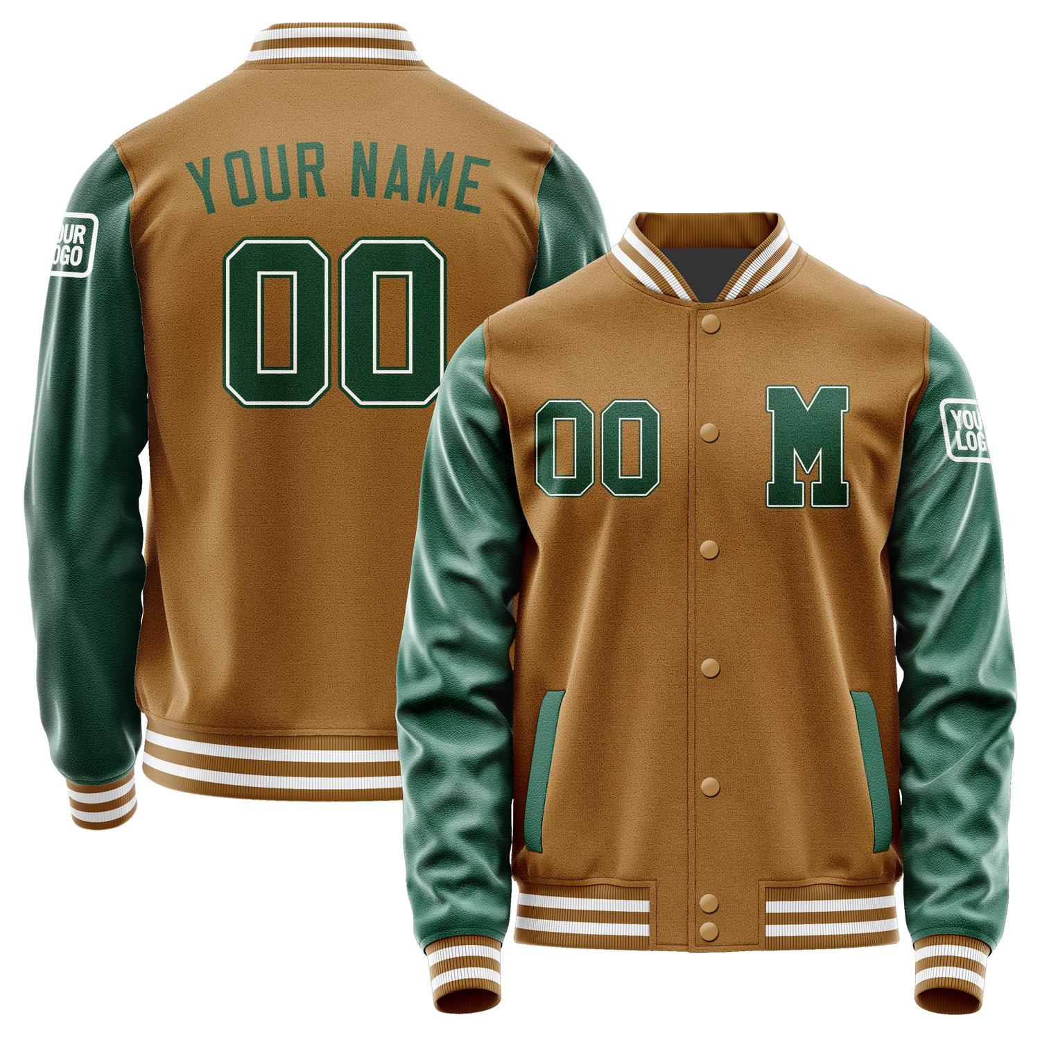 Custom Khaki Green Jacket Jb2222052218051818