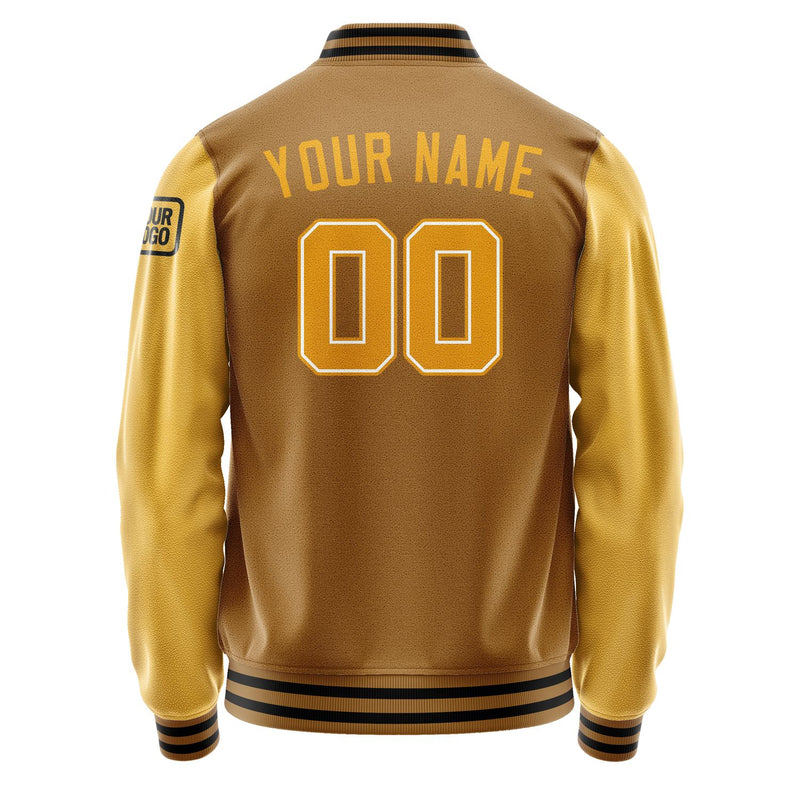 Custom Khaki Yellow Jacket Jb2222192217191817