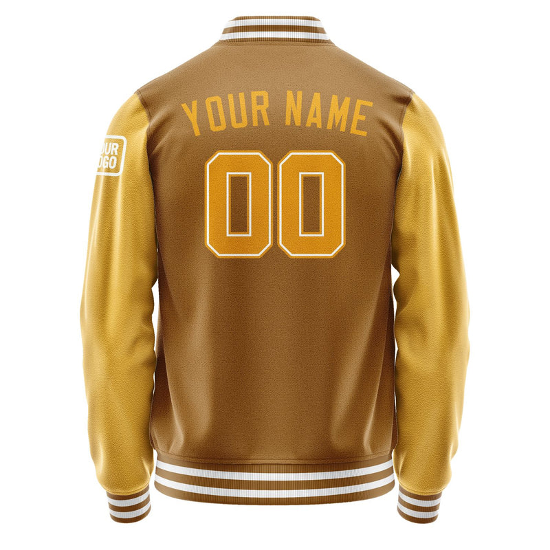 Custom Khaki Yellow Jacket Jb2222192218191818