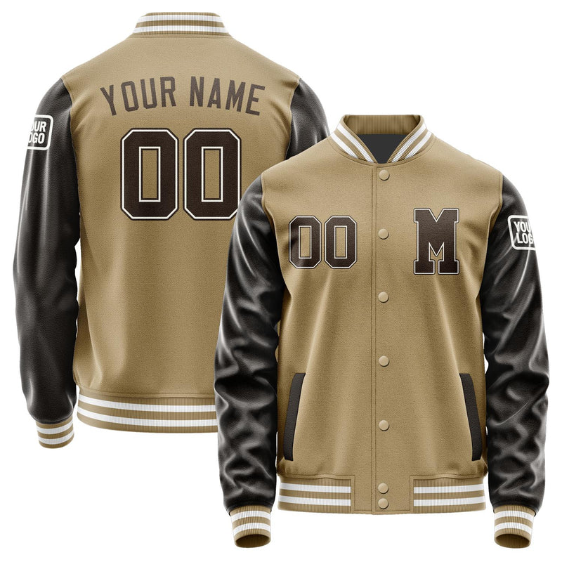 Custom Light Khaki Brown Jacket Jb2525012518011818