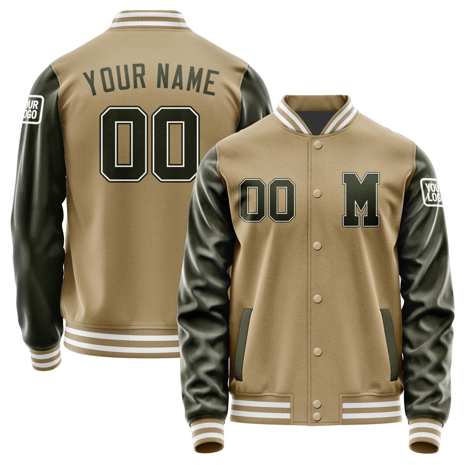 Custom Light Khaki Dunkles Jacket Jb2525022518021818