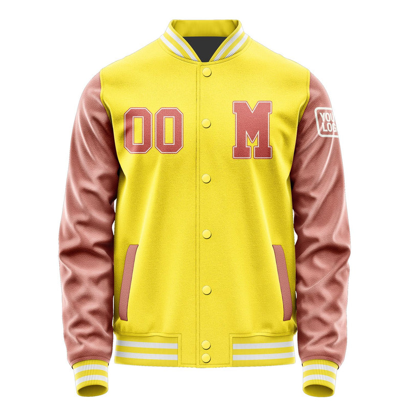 Custom Light Yellow Copper Rose Jacket Jb2626292618291818