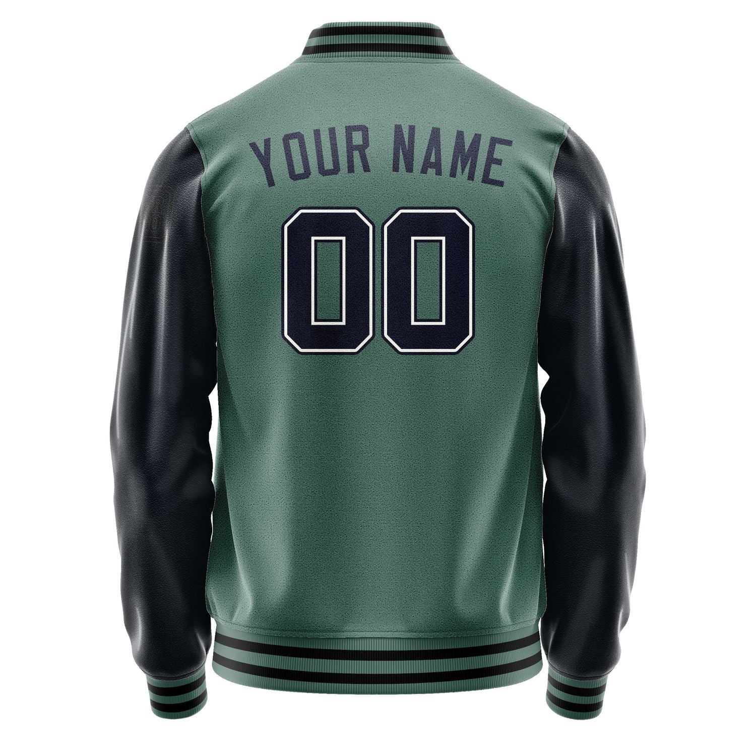 Custom Blue Green Navy Jacket Jb2727112717111817