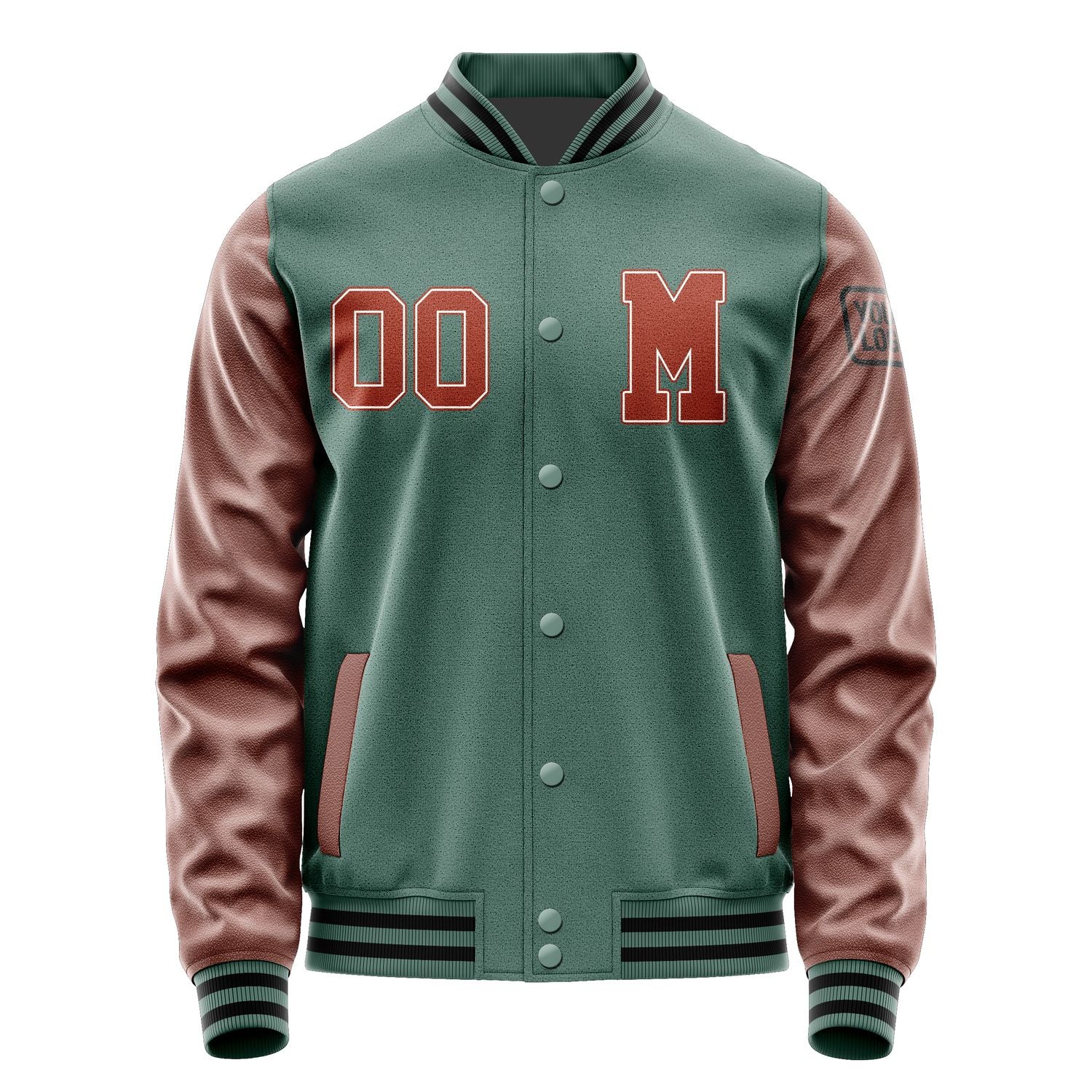 Custom Blue Green Coral Red Jacket Jb2727162717161817