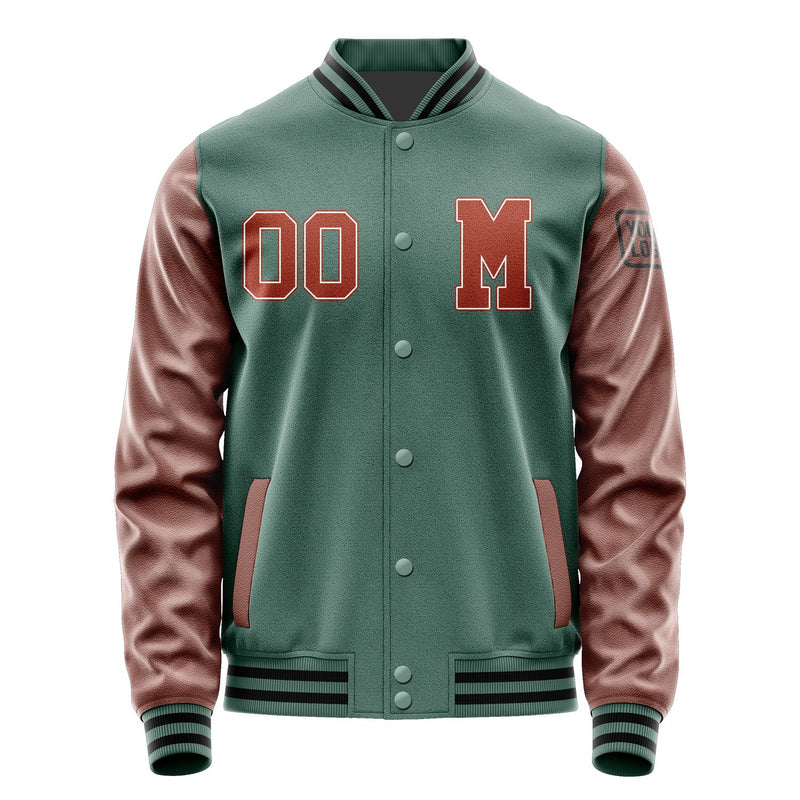 Custom Blue Green Coral Red Jacket Jb2727162717161817
