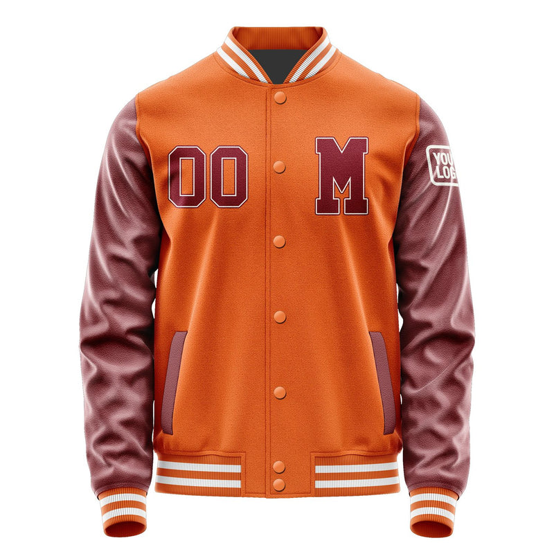 Custom Orange Crimson Red Jacket Jb2828152818151818