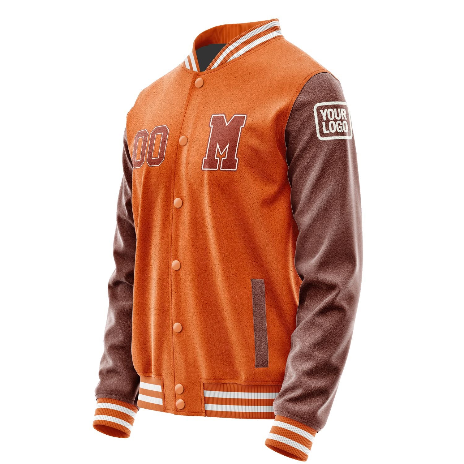 Custom Orange Coral Red Jacket Jb2828162818161818