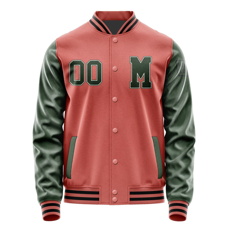 Custom Copper Rose Dark Green Jacket Jb2929062917061817
