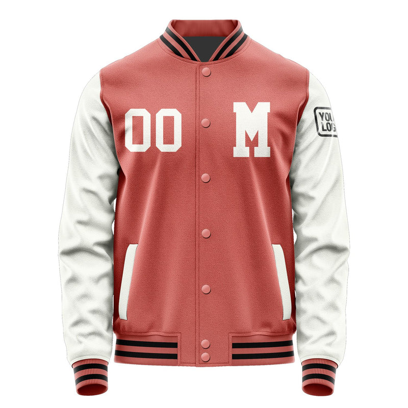 Custom Copper Rose White Jacket Jb2929182917181817