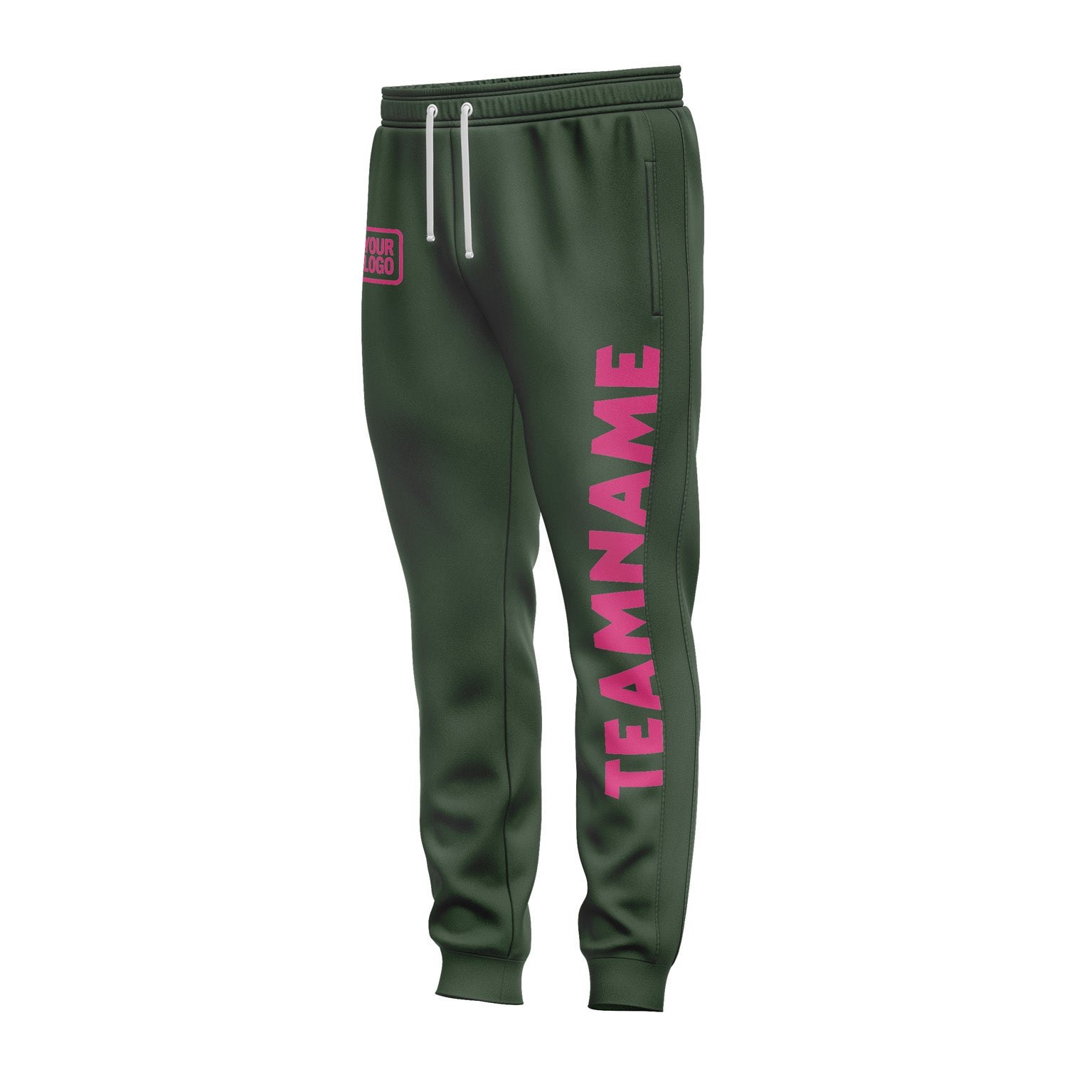 Custom Dark Green Pants PA06B113