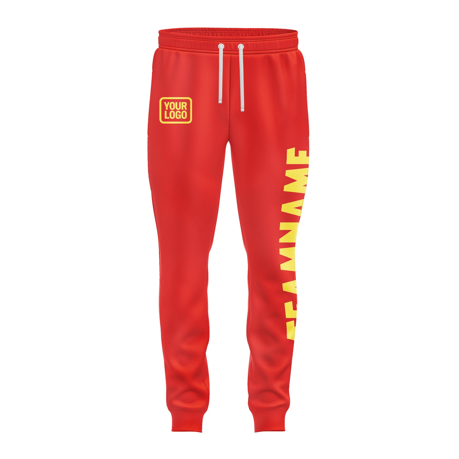Custom Orange Red Pants PA12B126