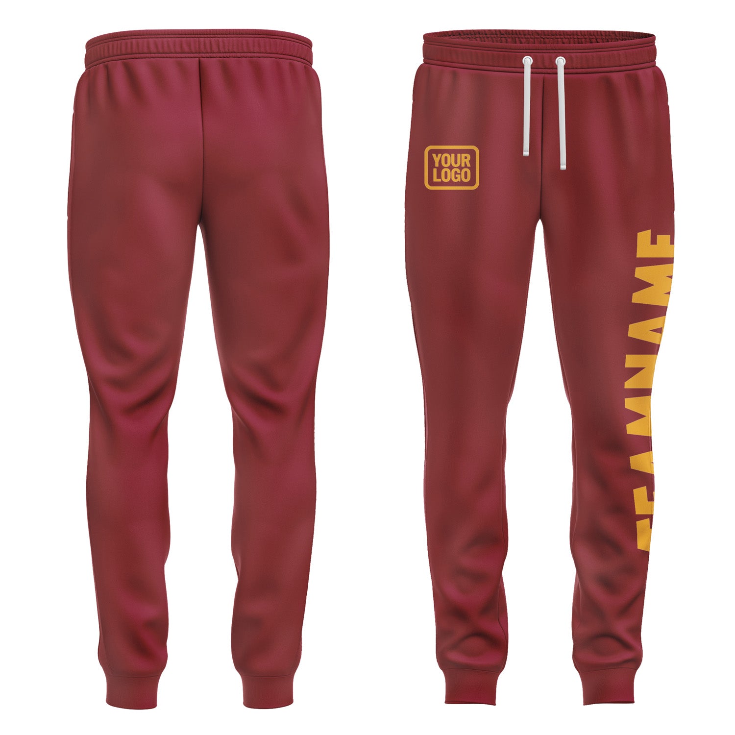 Custom Crimson Red Pants PA15B119