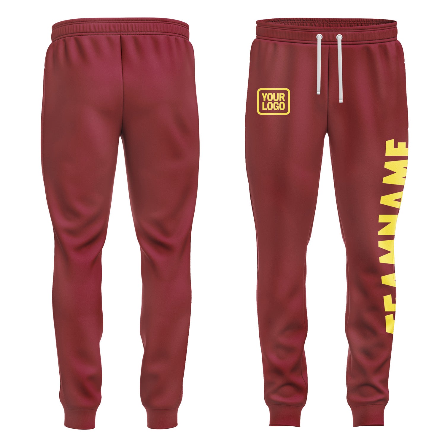 Custom Crimson Red Pants PA15B126