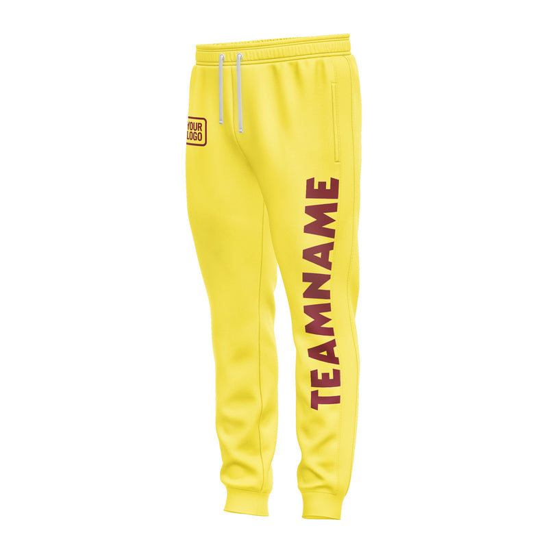 Custom Light Yellow Pants PA26B115