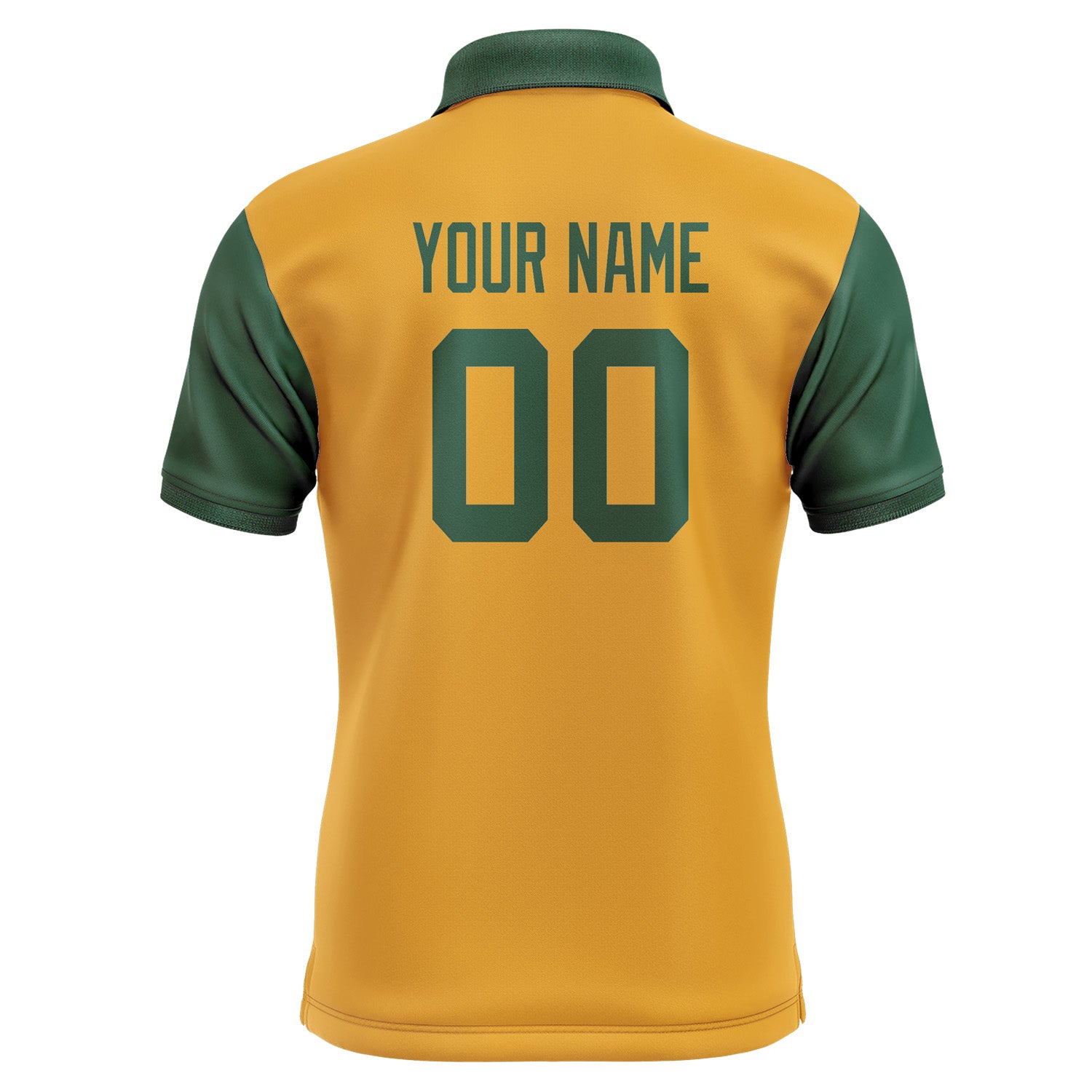 Custom Yellow Green Short-Sleeve Polo Shirt PO190505B105