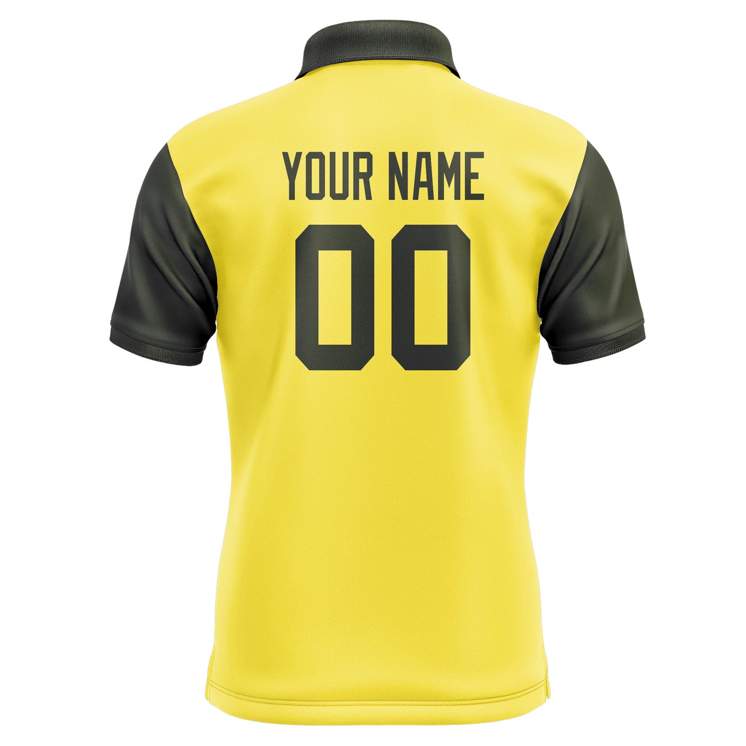 Custom Light Yellow Olive Short-Sleeve Polo Shirt PO260202B102