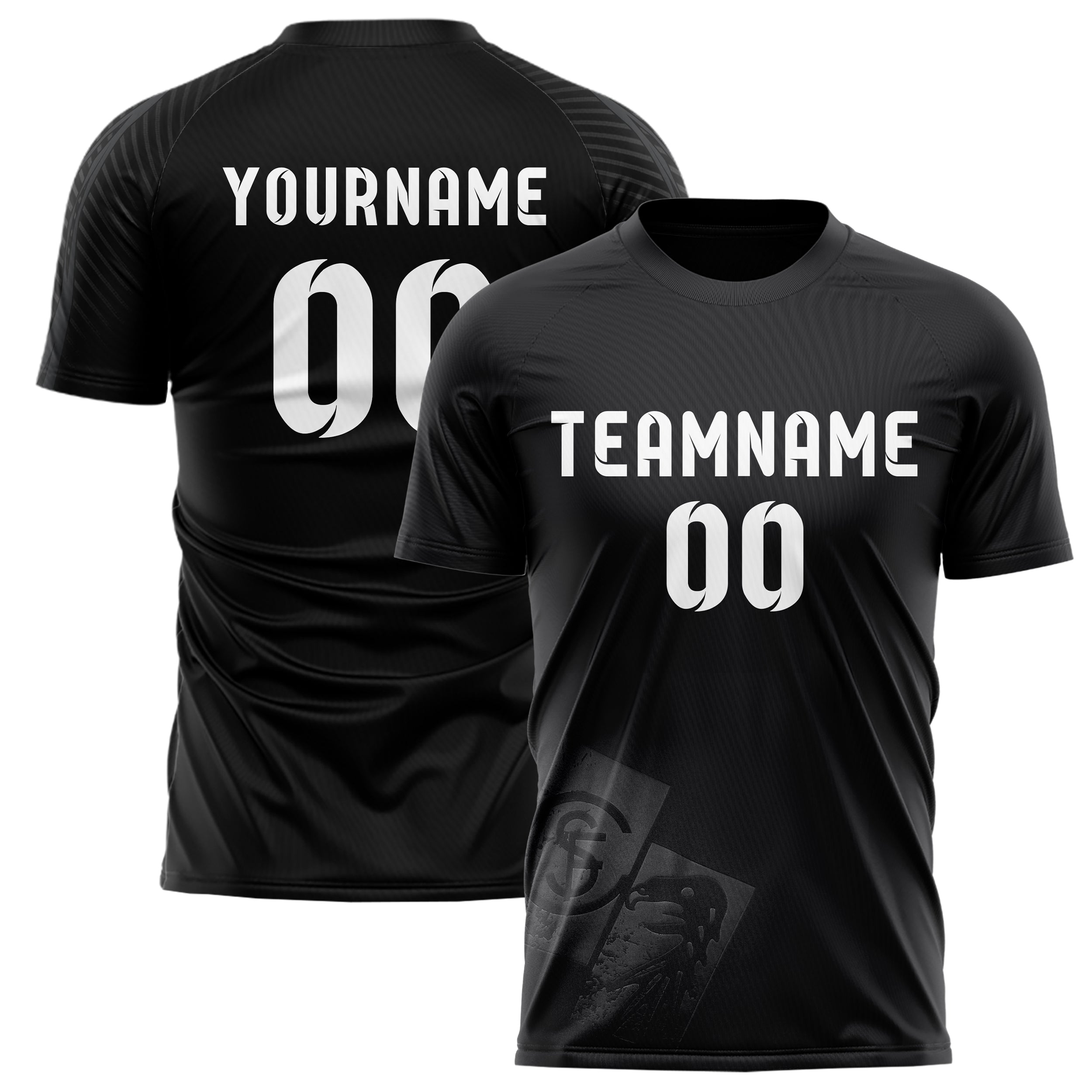 Black Forest Third Inspired Jersey - Custom Name, Number & Logo