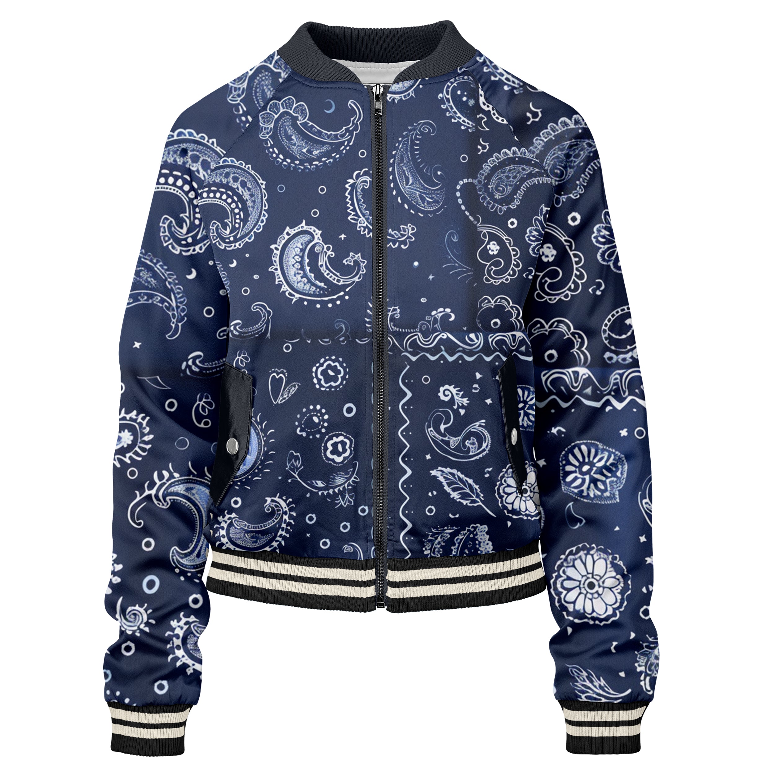 True Blue Women bomber jacket