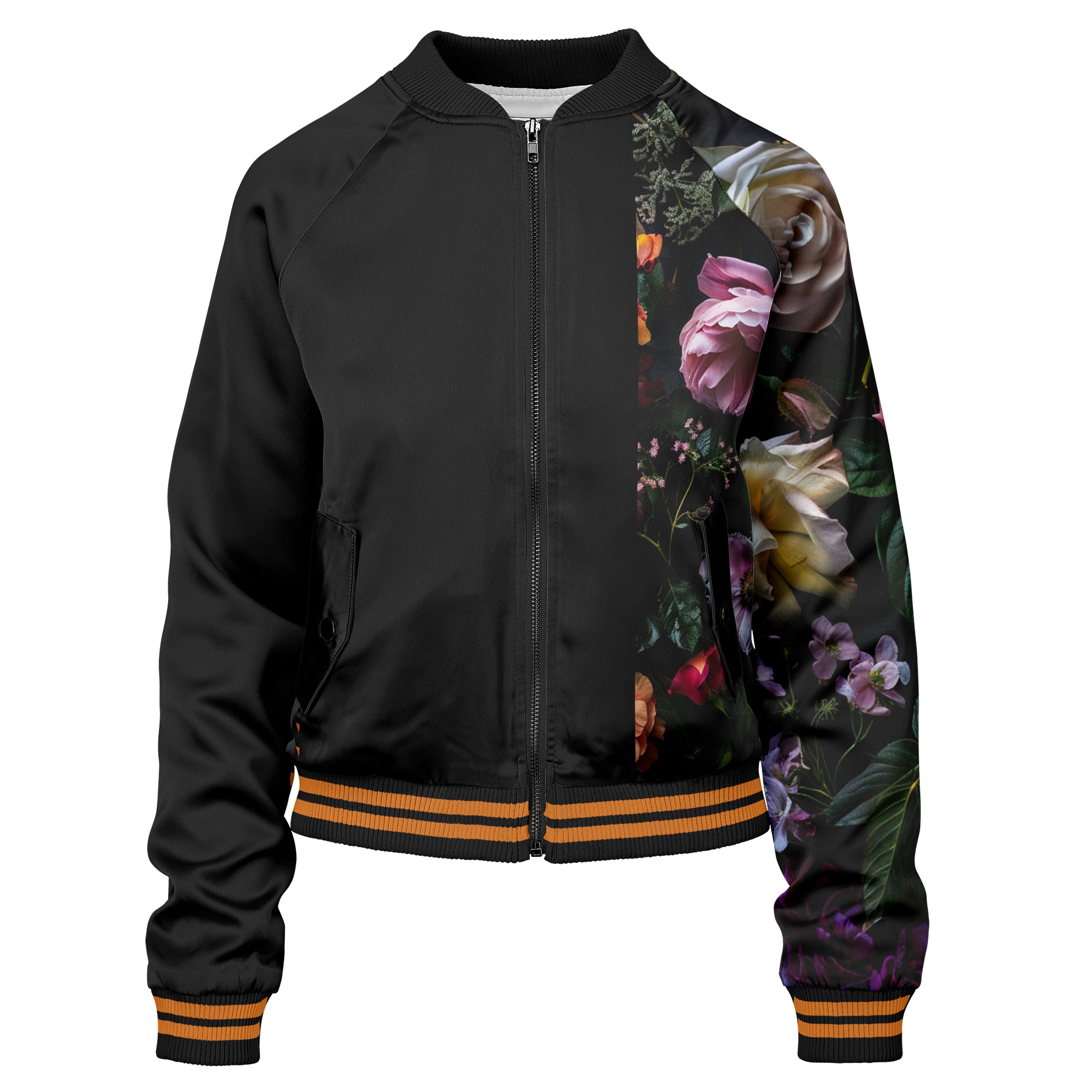 Vintage Flowers Women bomber jacket